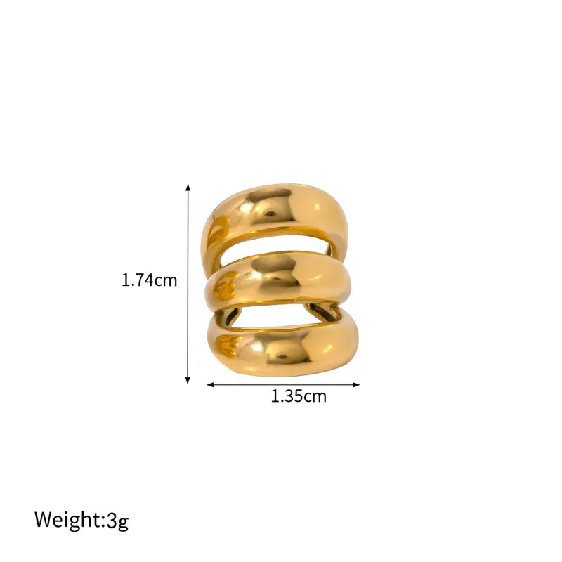 EarCuff Triple Halo