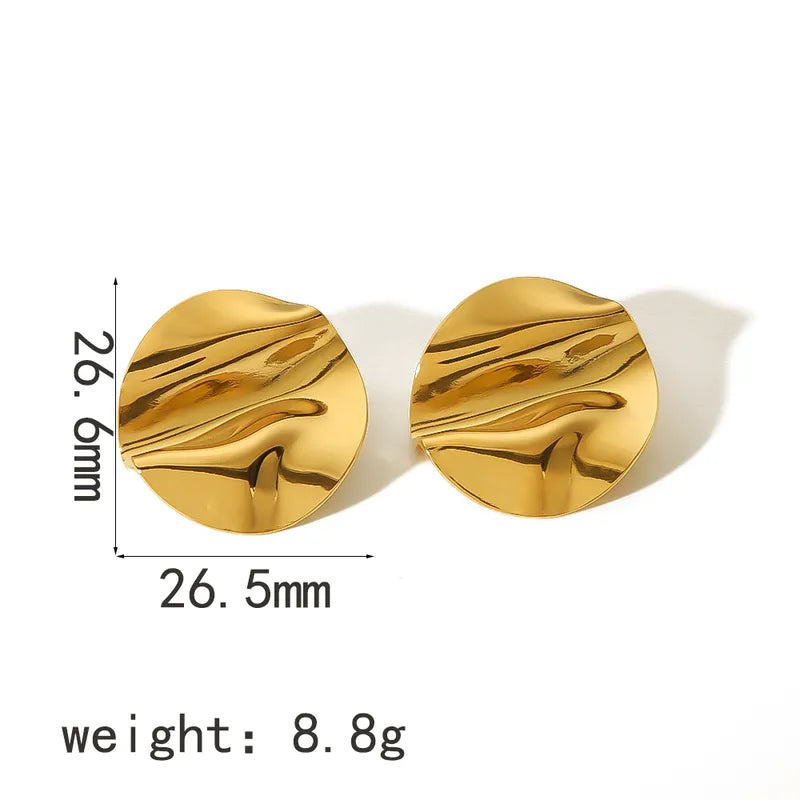Aretes Olas Doradas