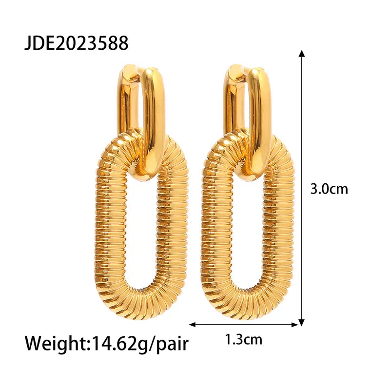 Aretes Caida Serena