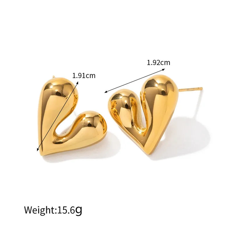 Aretes Corazón Arte