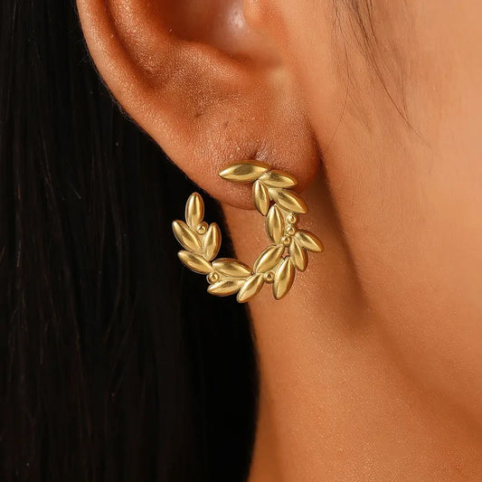 Aretes Corona de Laurel