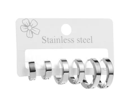 Set de Aretes Brillo Sutil